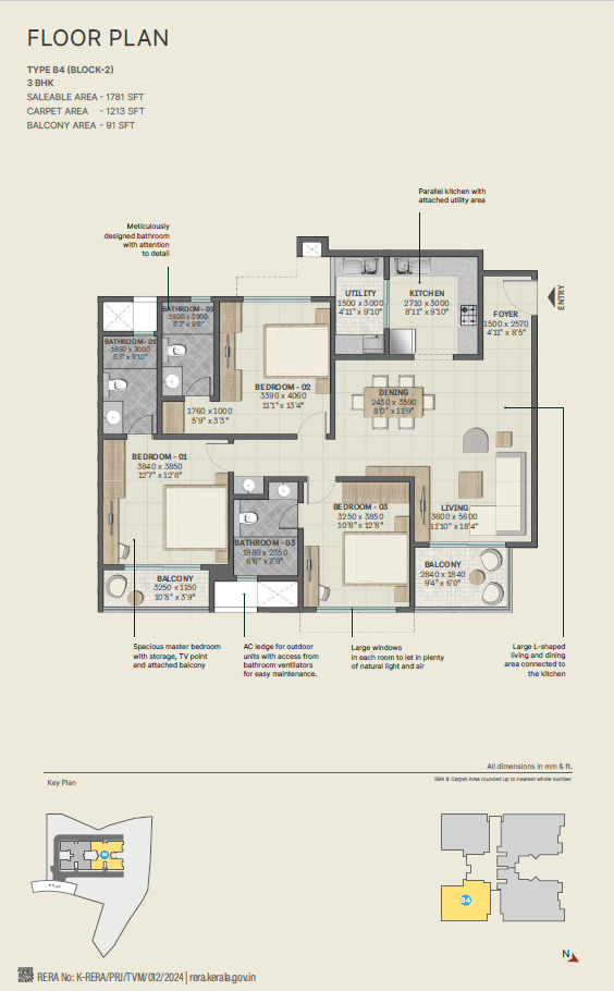 SOBHA RIDGE - WHISPERING HILLS,  Nature-Rich Hilltop Residences. 